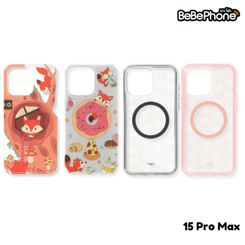 Fox เคสแม่เหล็ก รุ่น 15 Pro Max (ขนาด 6.7 นิ้ว) รองรับการชาร์จไร้สาย