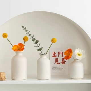 OurHome [แจกันเซรามิก] เครื่องประดับแจกันเซรามิกที่เรียบง่าย YC Simple ceramic vase ornament แจกันเรียบง่าย ของแต่งบ้าน