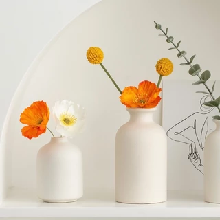 OurHome [แจกันเซรามิก] เครื่องประดับแจกันเซรามิกที่เรียบง่าย YC Simple ceramic vase ornament แจกันเรียบง่าย ของแต่งบ้าน