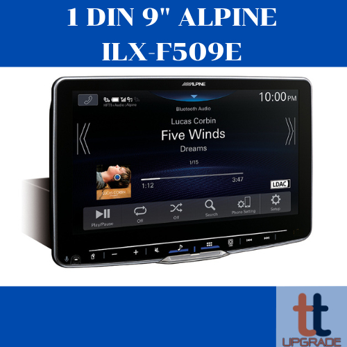 จอวิทยุ 1 DIN 9" ALPINE ILX-F509E