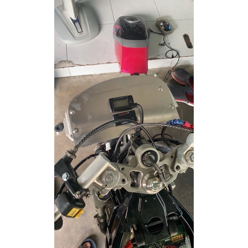 แผ่นปิดเรือนไมล์ KR อลูมิเนี่ยมหนา1.5มิล