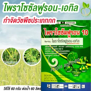 ไพราโซซัลฟูรอน - เอทิล 10% WP ขนาด 100 กรัม กำจัดหญ้าใบกว้างและประเภทกก หญ้าแห้วหมู หนวดปลาดุก