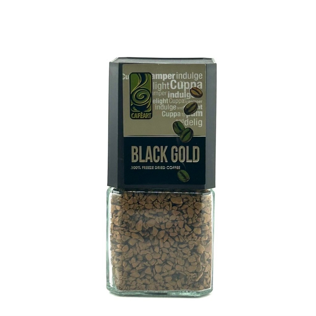 SUPERMART CAFE' Art Black Freeze Dried 100 g. ตาเฟ่ อาร์ต แบล็ค โกลด์ บาริสต้าอิดิชั่น กาแฟสำเร็จรูปชนิดฟรีซดราย#1108488 - รูปที่ 2
