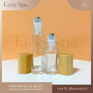 ฝาไม้ไผ่แท้ bamboo cap (โค้ดสุดคุ้ม) ขวดลูกกลิ้งอโรม่า 5ml 10ml 15ml 30ml ขวดน้ำหอมอโรม่า essential oil aroma oil bottle