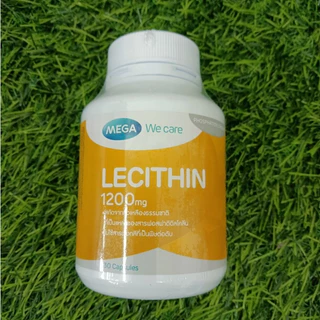 *ไขมันพอกตับ*MEGA We care Lecithin 100 แคปซูล บำรุงสมอง ตับ ป้องกันท่อน้ำนมอุดตัน บำรุงตับ