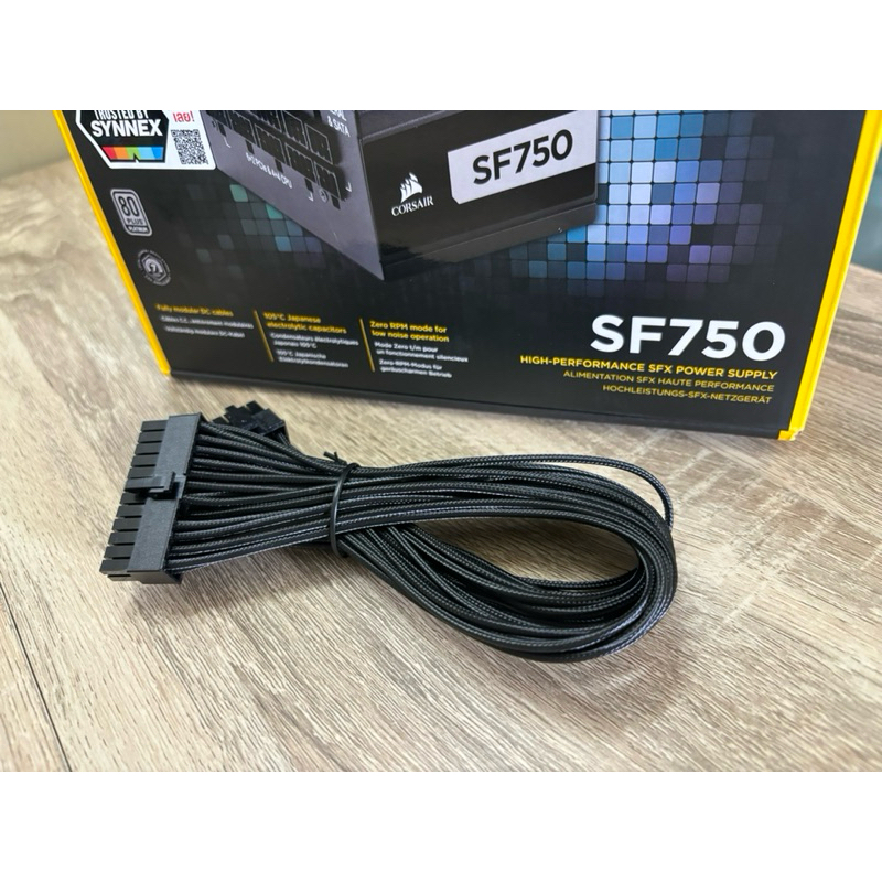 สายถัก 24 Pin Power Supply Corsair SF750 ของแท้ ของใหม่ ไม่ผ่านการใช้งาน