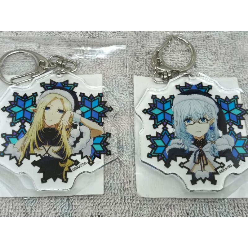 Kage no Jitsuryokusha ni Naritakute! Online Kuji ~Shikkoku no Koutansai~ Acrylic keyholder (C-1) (Ka