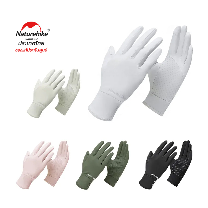 Naturehike Thailand ถุงมือ Outdoor sunscreen gloves