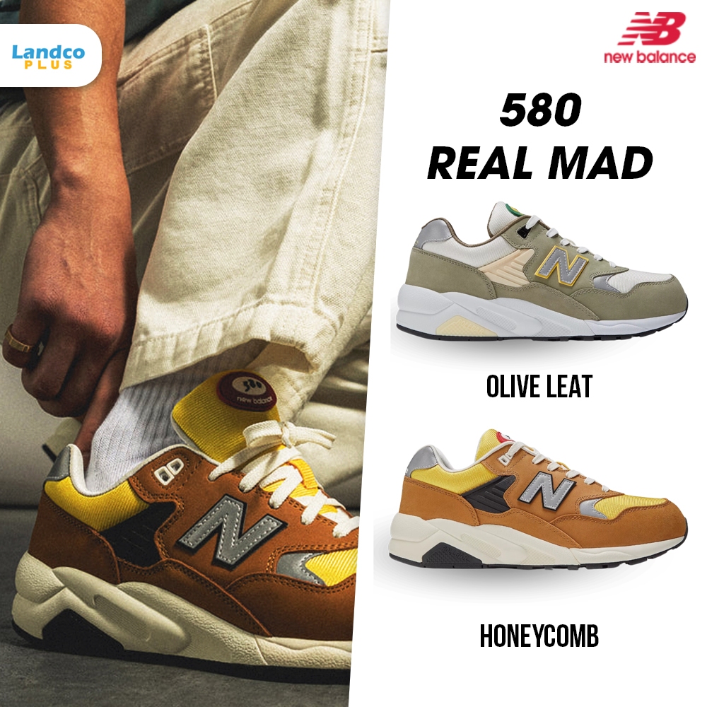 New Balance Collection นิวบาลานซ์ รองเท้าลำลอง  รองเท้าผ้าใบ M 580 Real Mad MT580AB2 / MT580AC2 (509
