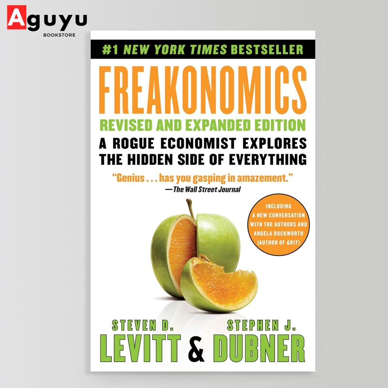 【หนังสือภาษาอังกฤษ】Freakonomics By Steven D. Levitt & Stephen J. Dubner Economic Management