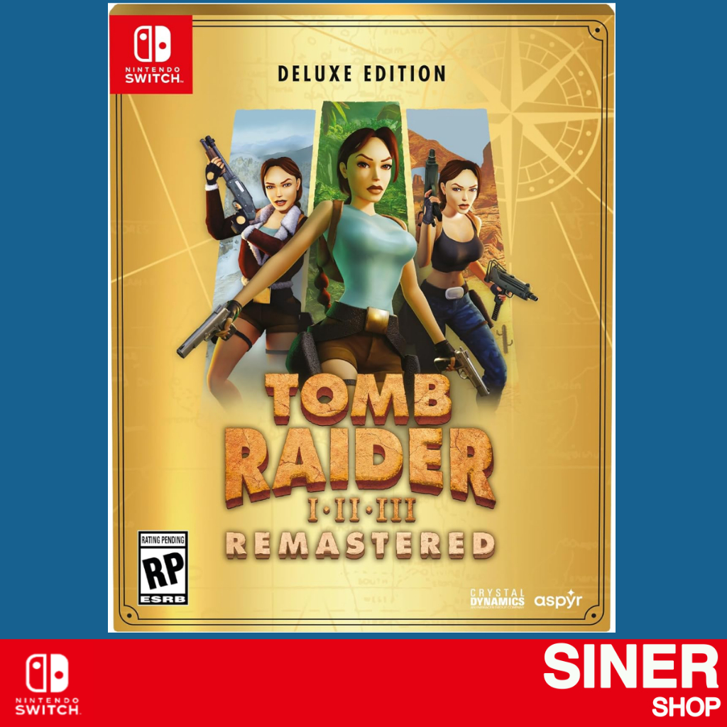 🎮 [NSW][LMG] : Tomb Raider I-III Remastered Starring Lara Croft (US) (America)
