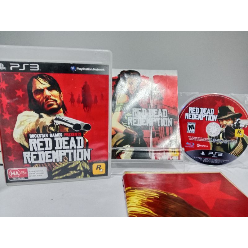 แผ่นเกมส์ Ps3 - Red Dead : Redemption (Playstation 3) (อังกฤษ) มีแผนที่