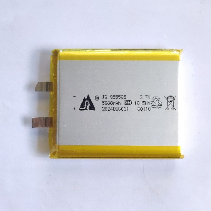 3.7v 5000mah  955565 Li-Po li ionแบตเตอรี่ สำหรับMp3 MP4  กล้องติดรถยนต์ แบตเตอรี่เพาเวอร์แบงค์