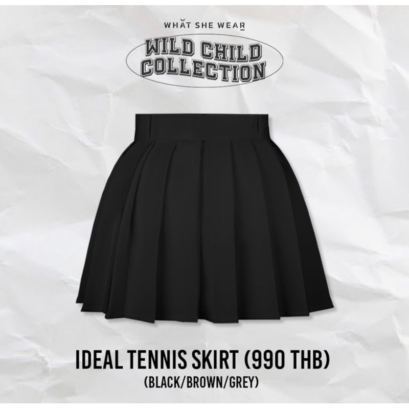 กระโปรงWhat.she.wear เอว25