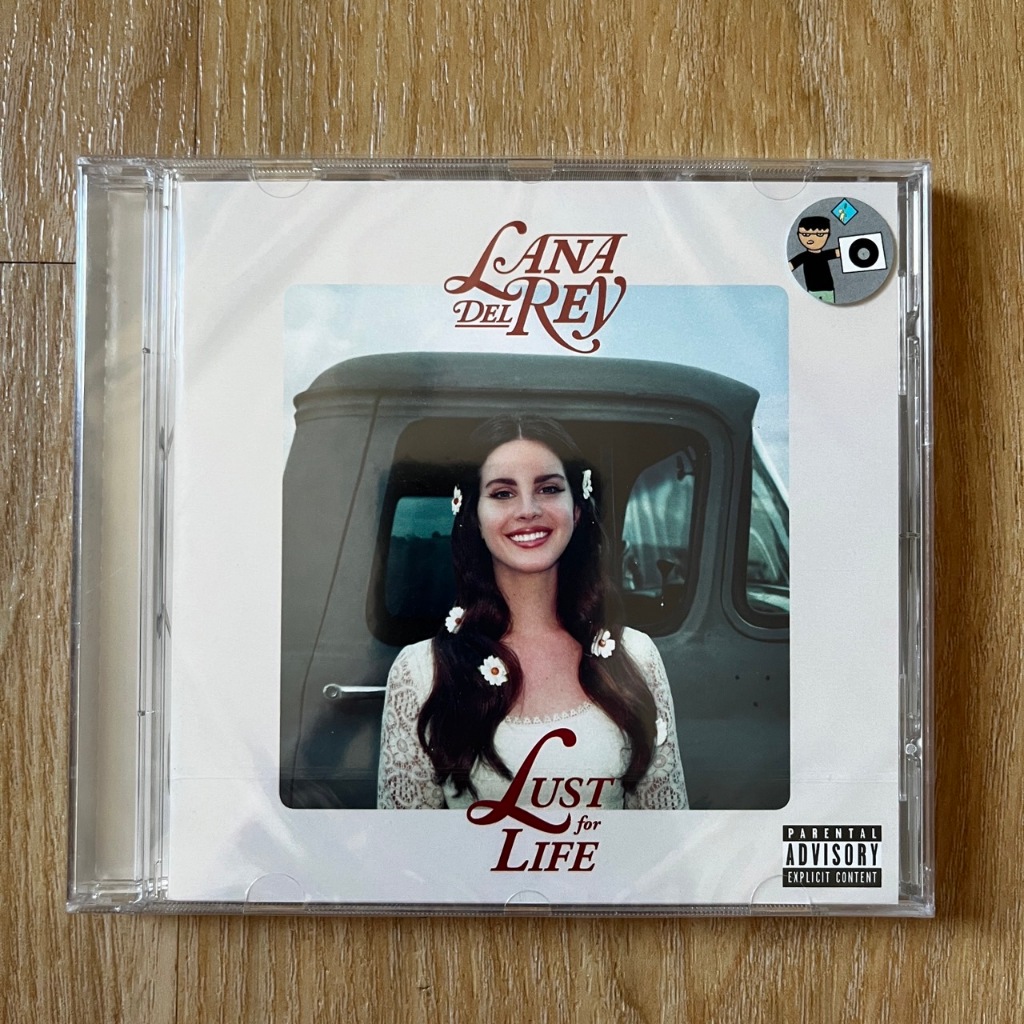 (พร้อมส่ง) CD ซีดีเพลง Lana Del Rey Lust For Life (มือหนึ่ง ,ซีล)