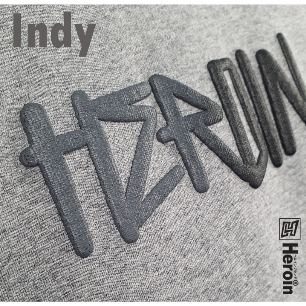 Heroin Indy / อินดี้ สกรีนสีทูโทน-เสื้อยืดเฮโรอีน รุ่นขายดี