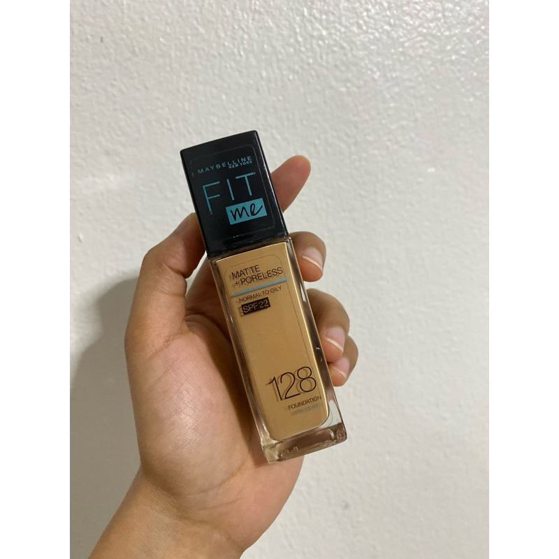 ส่งต่อรองพื้น maybelline fit me 128