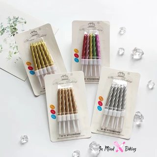 (ขายส่ง)เทียนวันเกิดยกกล่อง เทียนวันเกิดสวยๆ เทียนวันเกิดแฟนซี(รวมสีเมทัลลิค1กล่อง)