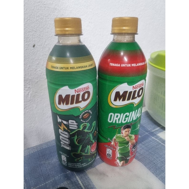 ไมโลขวด พร้อมดื่ม ขนาด 500ml 2 รสชาติ (พร้อมส่ง)