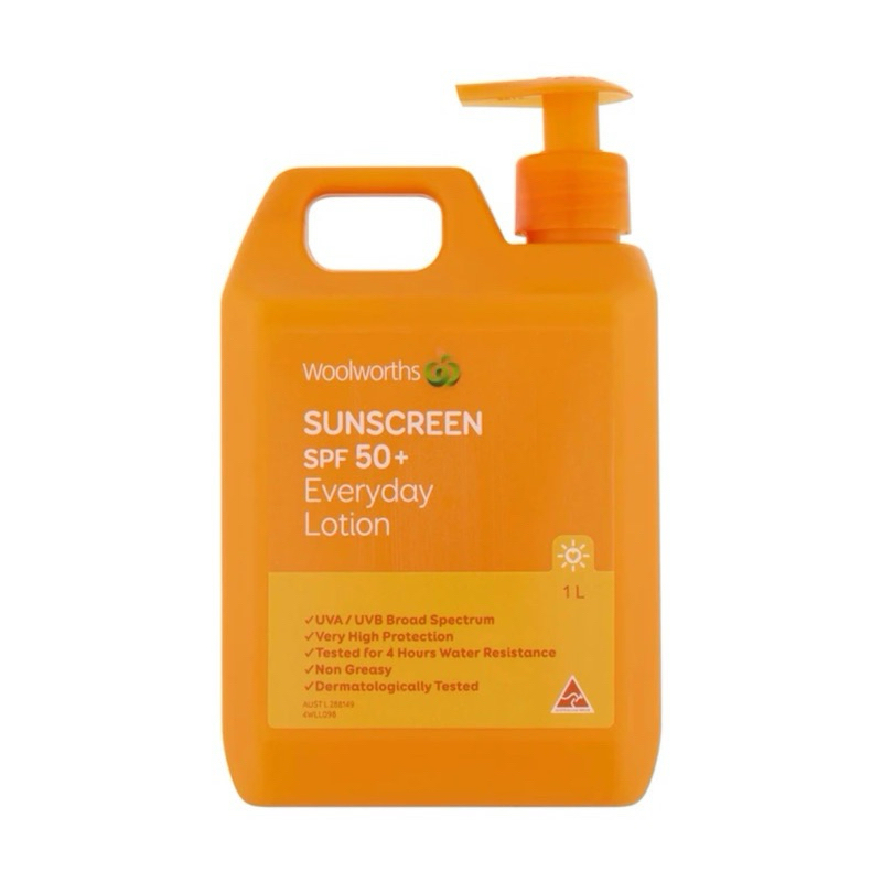 Woolworths Sunscreen ครีมกันแดด ตัวฮิต จากออสเตรเลีย