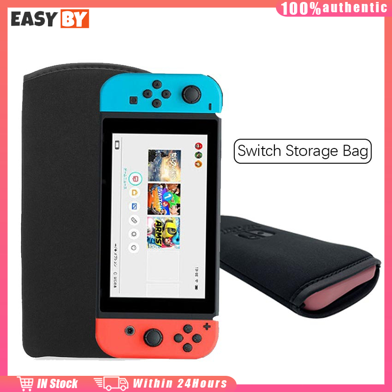 ซองผ้า กระเป๋าใส่เครื่อง Nintendo Switch switch lite จัดส่งรวดเร็ว