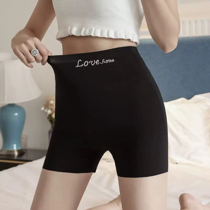 กางเกงขาสั้นผ้าเรยอน แบบบาง ป้องกันแสงสะท้อน แฟชั่นฤดูร้อน สําหรับผู้หญิงDQ113