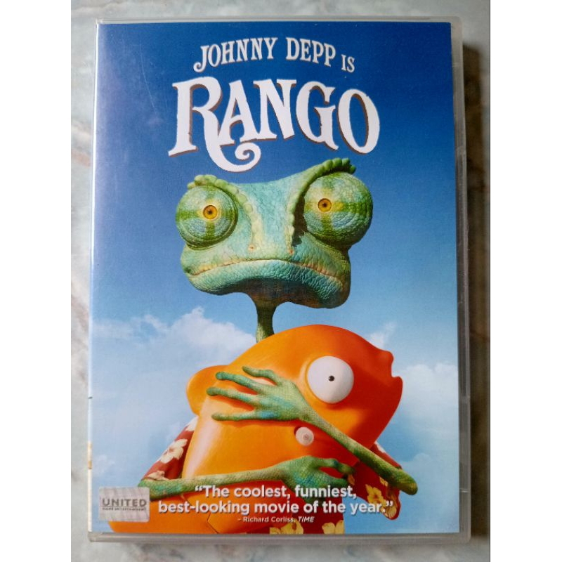 📀 DVD RANGO : แรงโก้ ฮีโร่ทะเลทราย