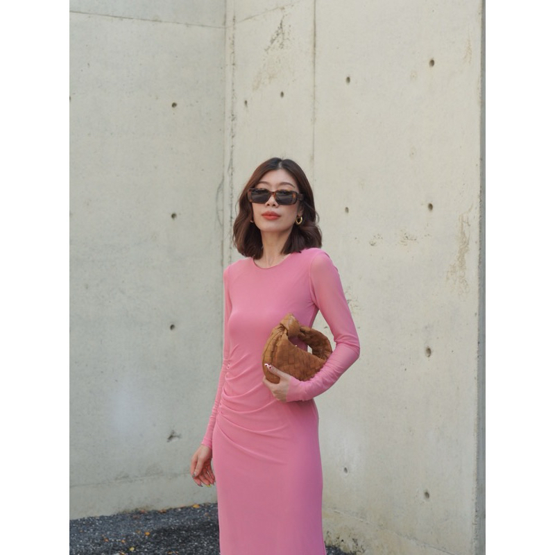 Soft Tulle maxi dress basicselected