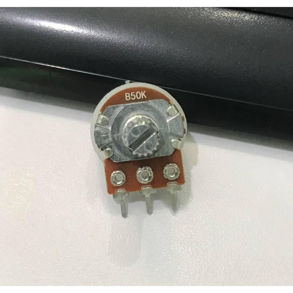 VR 16mm B50Kx1/15 มีCap B50K ขา 3P ( 1 ชุด มี 5 ตัว )