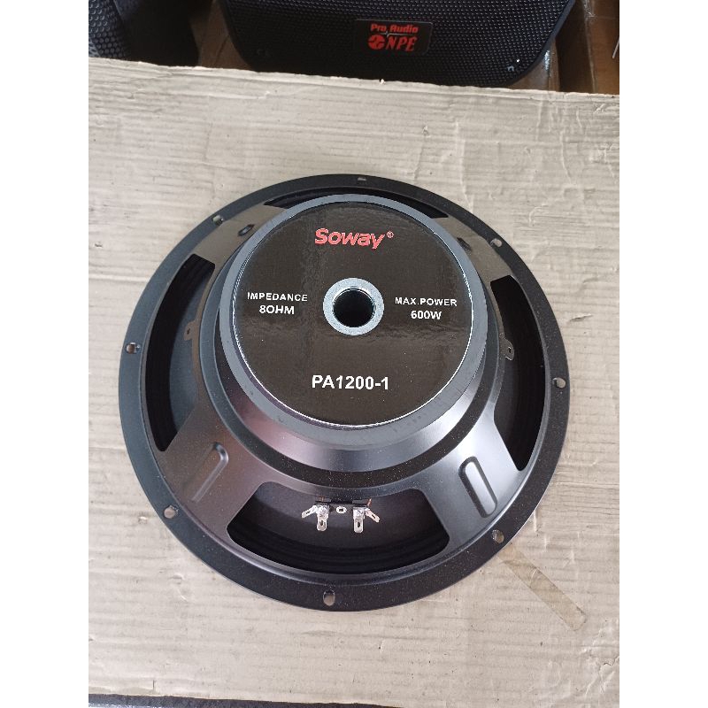 ดอกลำโพง12นิ้ว SOWAY PA1200-1 600W