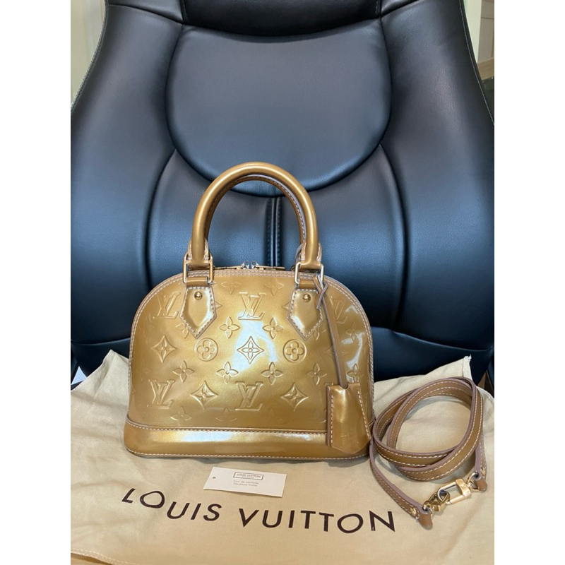 LV Monogram Vernis Alma BB