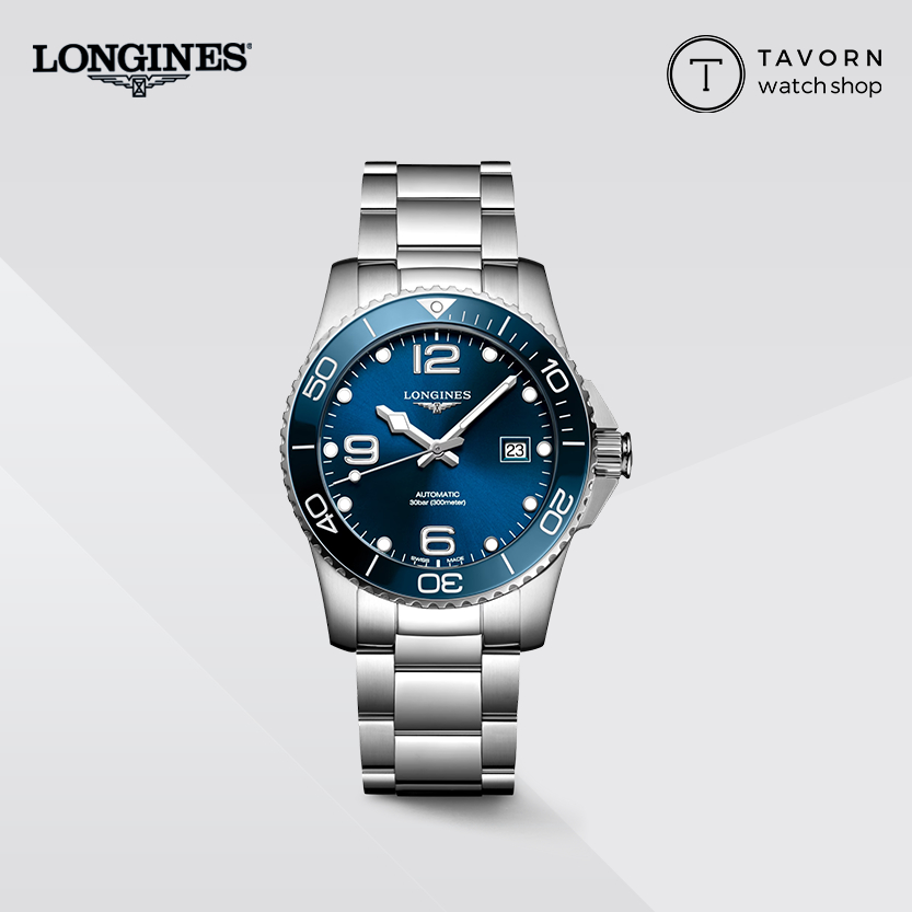นาฬิกา LONGINES HydroCoquest 41mm รุ่น L3.781.4.96.6