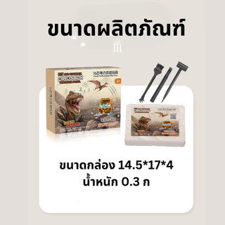 ชุดขุดฟอสซิลไดโนเสาร์ ขุดฟอสซิล ฟอสซิลไดโนเสาร์ ของเล่นส่งเสริมการเรียนรู้ เล่นสนุก ฝึกสมาธิ เสริมพัฒนาการ V87 พร้อมส่งจ