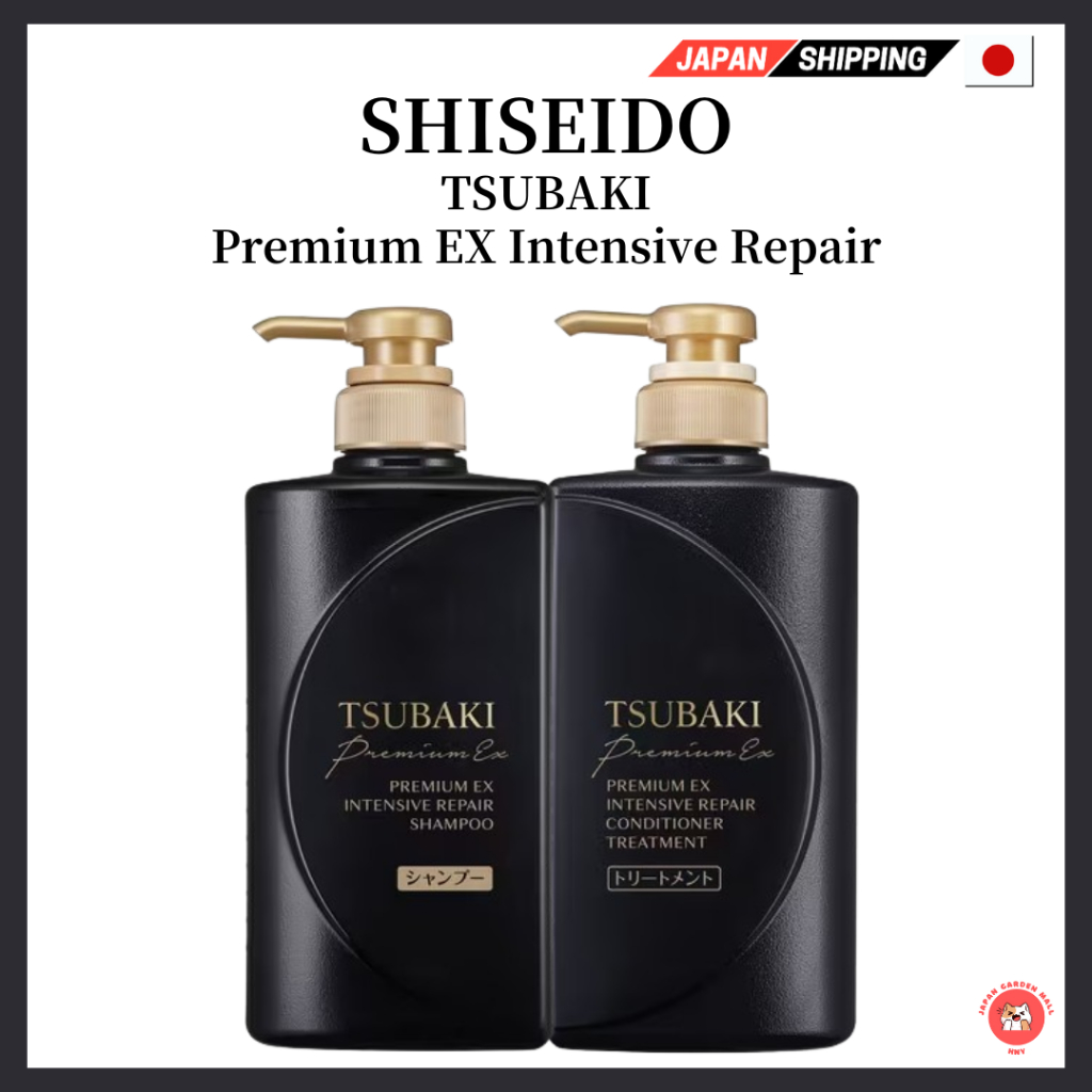 SHISEIDO TSUBAKI PREMIUM EX Shampoo & Conditioner ส่งตรงจากประเทศญี่ปุ่น