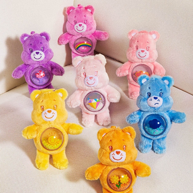 ( แฟชั่นลด30%) [เลือกตัว] กล่องสุ่ม พวงกุญแจ POP MART CARE BEAR COZY LIFE PENDANT ของแท้ แบบเช็คการ์ด ไม่แกะซอง พร้อมส่ง
