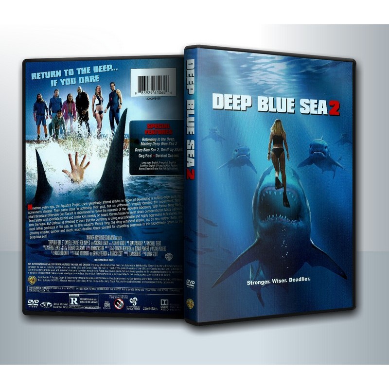 [ DVD Movie มีปก+สกรีนแผ่น ] Deep Blue Sea 2 ( 1 DVD )