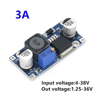 โมดูลพาวเวอร์ซัพพลายสเต็ปดาวน์ LM2596s DC-DC 3A XL4005 5A Voltage Regulator 12V 5V 3V ปรับได้ คุณภาพสูง