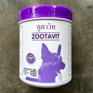 Zootavit บรรจุ 380 เม็ด วิตามินสุนัข เสริมแคลเซียม กระดูก กล้ามเนื้อ