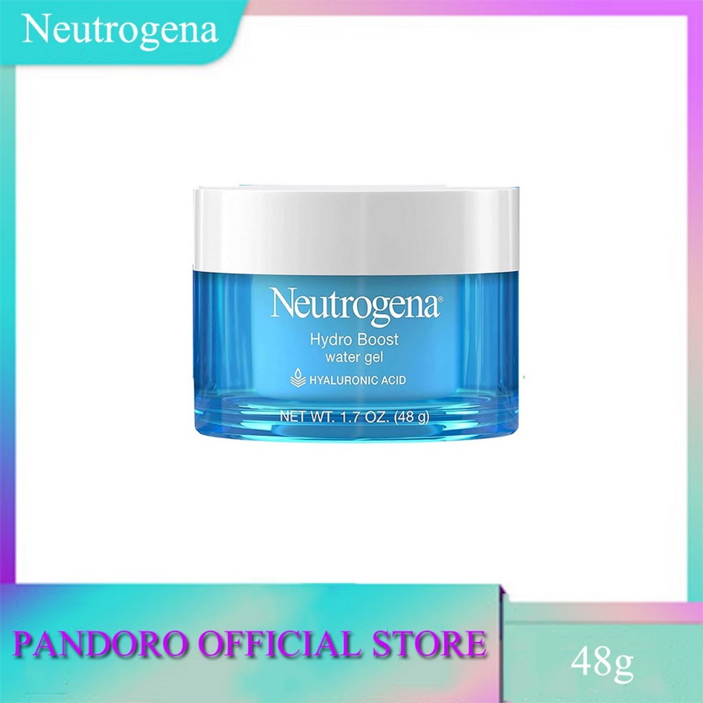 Neutrogena Hydro Boost Water Gel with Hyaluronic Acid for Dry Skin 48g เจลซ่อมผิว Moisturizing เซรั่มบํารุงผิวหน้า Anti-