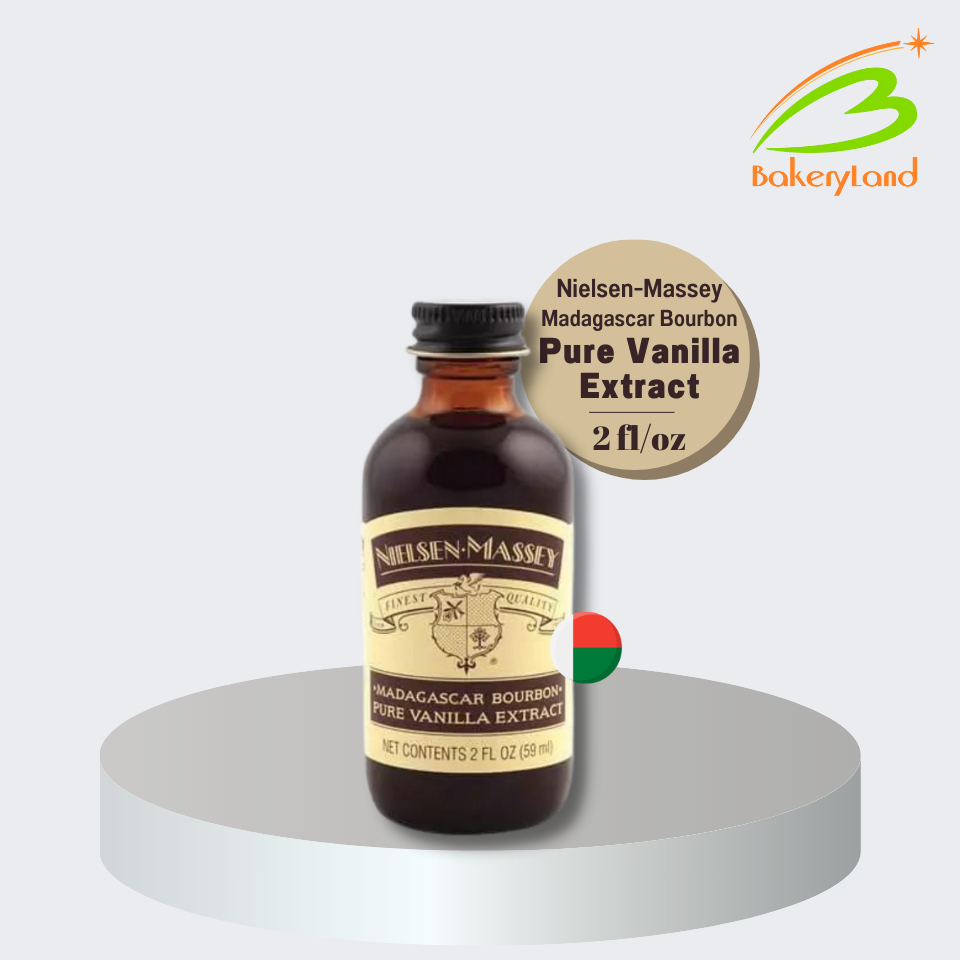 กลิ่นวานิลลา Madagascar Bourbon Pure Vanilla Extract Nielsen-Massey ขนาด 2 fl/oz.