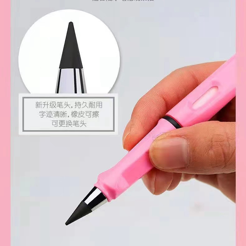 ✍ ดินสอ ดินสอแบบใหม่ไม่ต้องเหลา ดินสอด้ามจับสีพาสเทล แฟชั่นใหม่ ดินสอสเก็ตช์ภาพ ไม่มีหมึก ไม่ต้องเหลา ไม่แตกง่าย