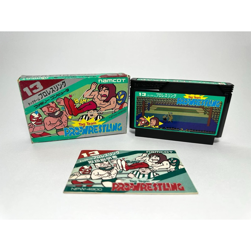 ตลับแท้ Famicom (japan)(fc)  Tag Team Pro-Wrestling (namcot 13)
