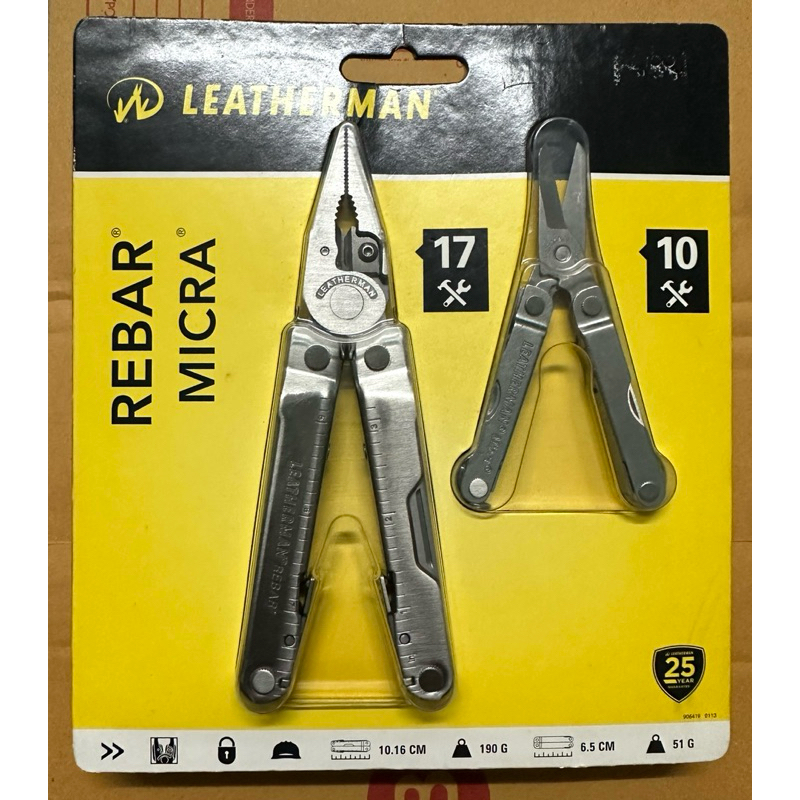 Leatherman Rebar Stainless + Micra Stainless