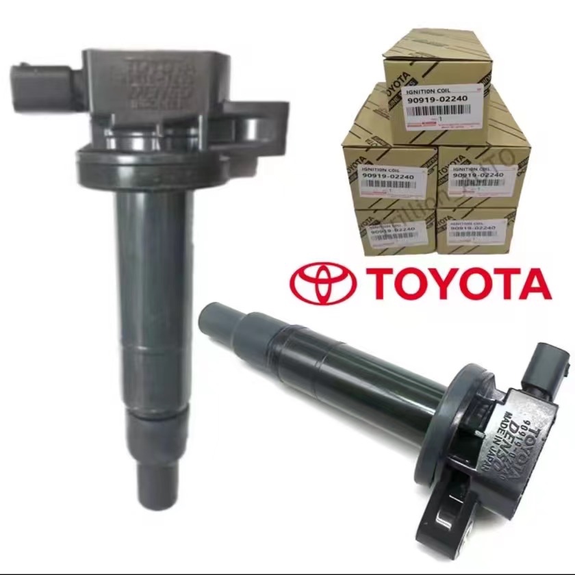 คอยล์จุดระเบิด Toyota Vios ปี03-12, Yaris 1.5 ปี 03 - 14 ,ยาริส วีออส รหัส 90919-02240