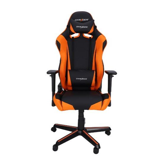 GAMING CHAIR (เก้าอี้เกมมิ่ง) DXRACER RACING SERIES (OH/RZ0/NO) (BLACK-ORANGE) (สินค้าต้องประกอบก่อน