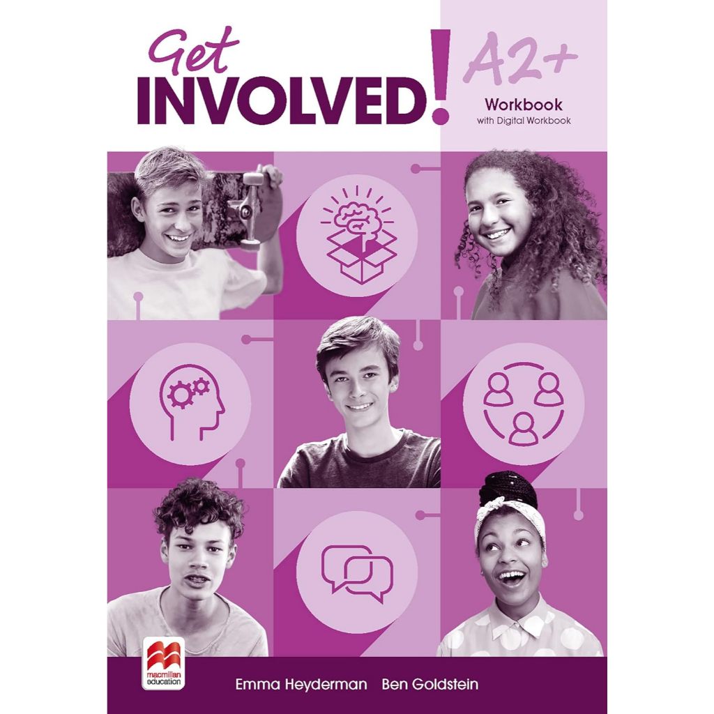 DKTODAY หนังสือ GET INVOLVED! A2+:WB & DIGITALWORKBOOK