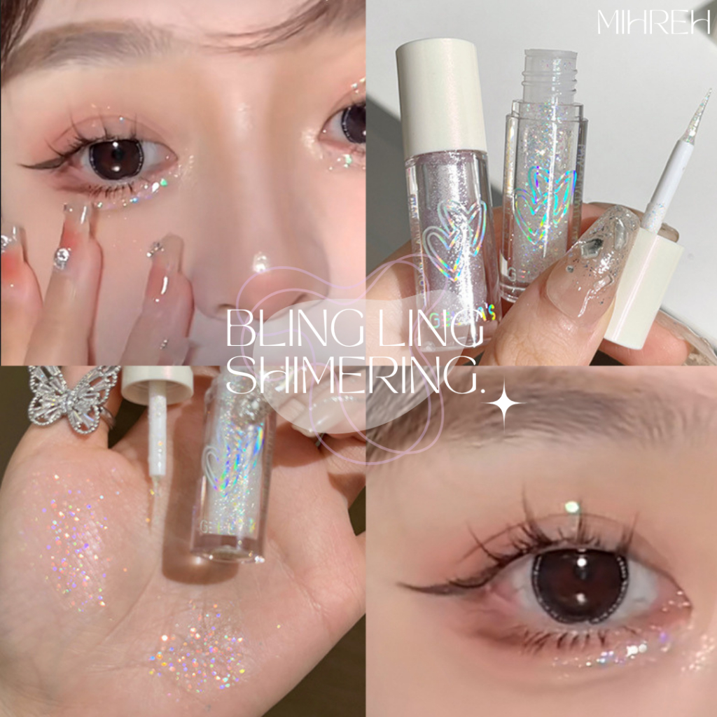 [6050](พร้อมส่ง) Bling Bling Shimmering ชิมเมอร์ทาตา กริตเตอร์ทาตา กากเพชรทาตา เนื้อละเอียด ประกายสวยงาม