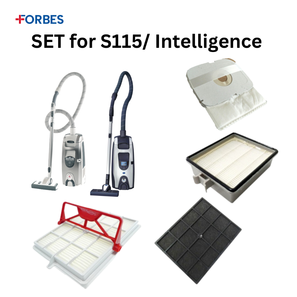 FORBES ชุดแผ่นกรองเครื่องดูดฝุ่น S115 และ Intelligence