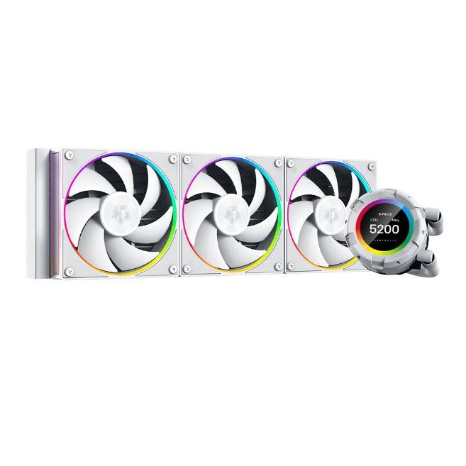 CPU LIQUID COOLER (ระบบระบายความร้อนด้วยน้ำ) ID COOLING SPACE SL360 WHITE