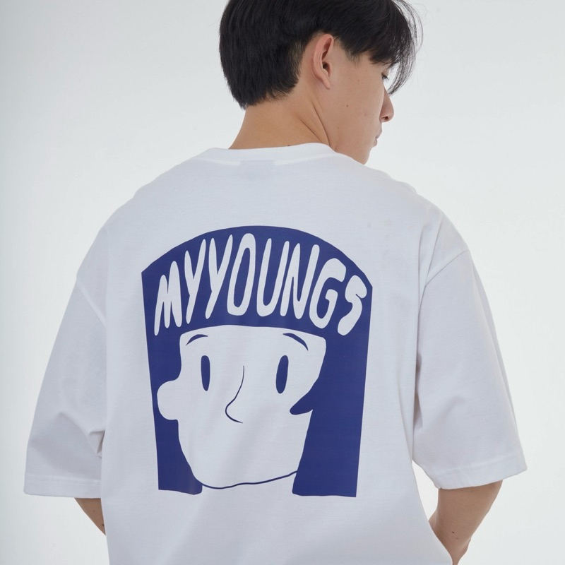 My face - เสื้อยืดโอเวอร์ไซส์ Myyoungs